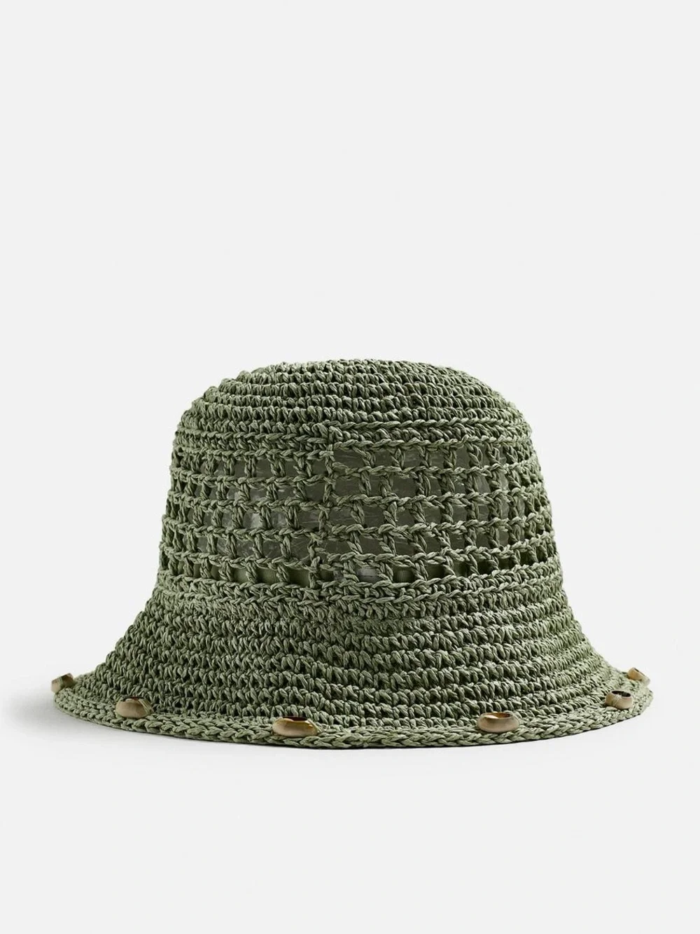 Zara | Accessories | Nwt Zara Light Green Knitted Bucket Hat 